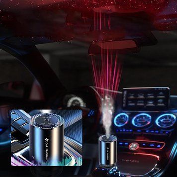 Розумний автомобільний ароматизатор з проекцією Aroma 300mAh, 50 мл 104927 фото