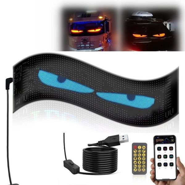 Гнучкий екран LED Matrix Panel APP wifi rgb 192mm* 1330mm(16Х144) art-0569 104027 фото