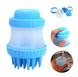 Щітка для миття тварин Cleaning Device The Gentle Dog Washer з силіконовими ворсинками для купання та масажу собак та кішок 14711 фото 2