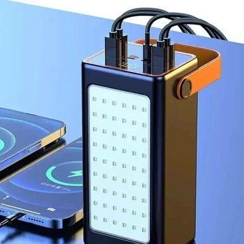 Повербанк 100000 mAh JS-658 з LED-ліхтариком 105567 фото