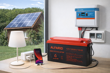 Гелевий акумулятор BATTERY GEL 12V 150 Ah 105881 фото